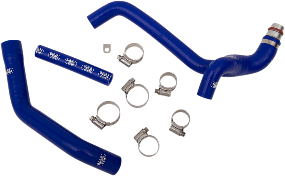 MOOSE RACING Race Fit Radiator Hose Kit - Blue - Yamaha MBU-YAM-86-BL