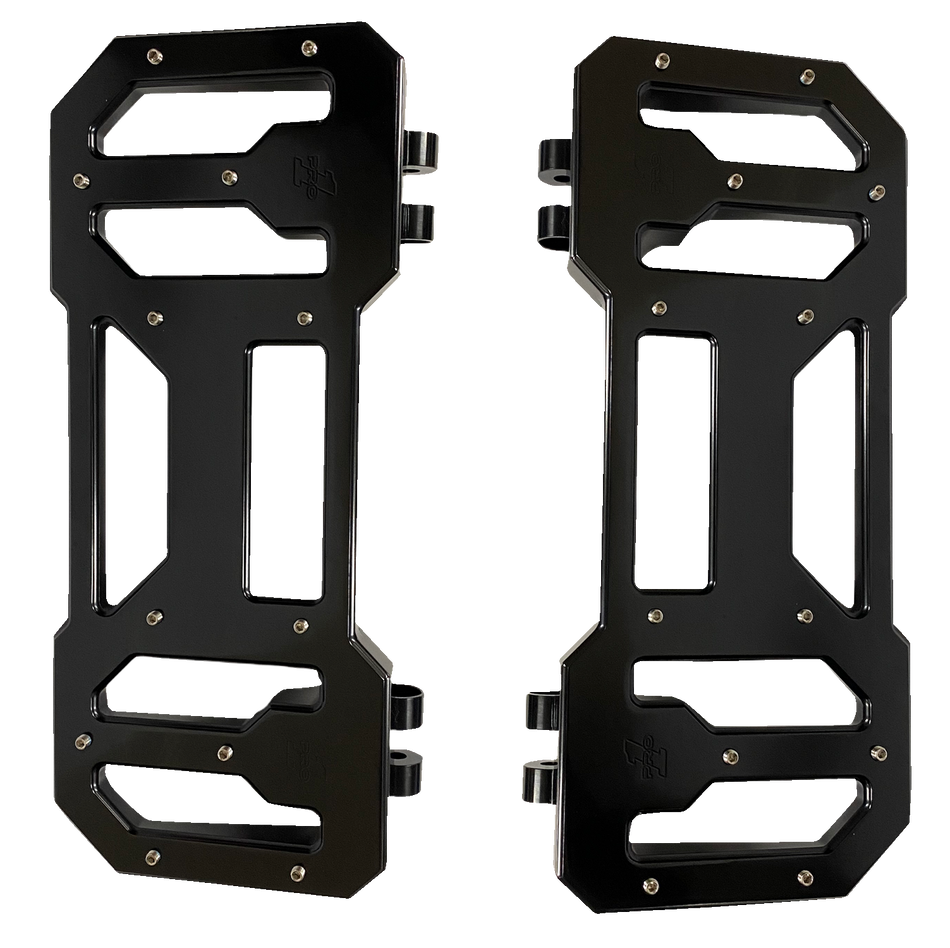 PRO-ONE PERF.MFG. Floorboards - Black 500770B