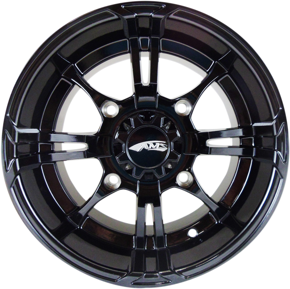 AMS Roll'n 108 Wheel - Front - Black - 14x8 - 4/137 0230-0861