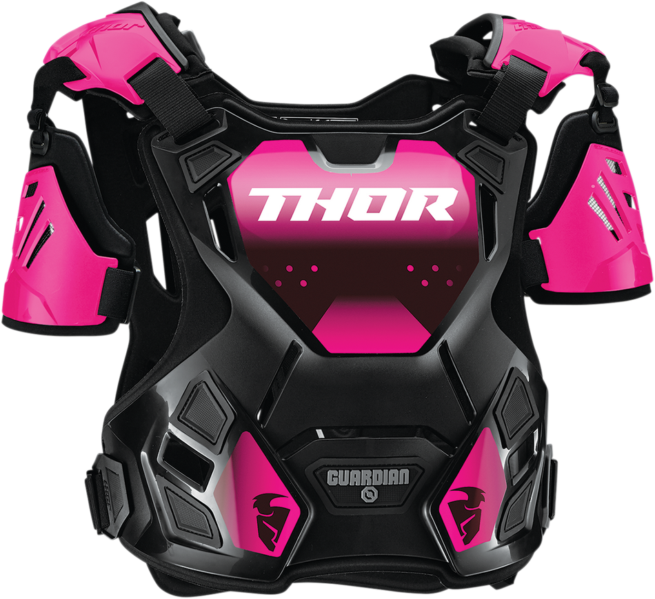 THOR Women's Guardian Deflector - Black/Pink - M/L 2701-0963