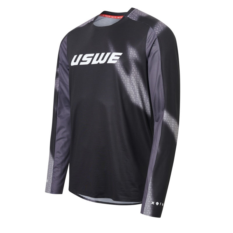 USWE Kalk Off-Road Jersey Adult Black - Medium 80951021999105