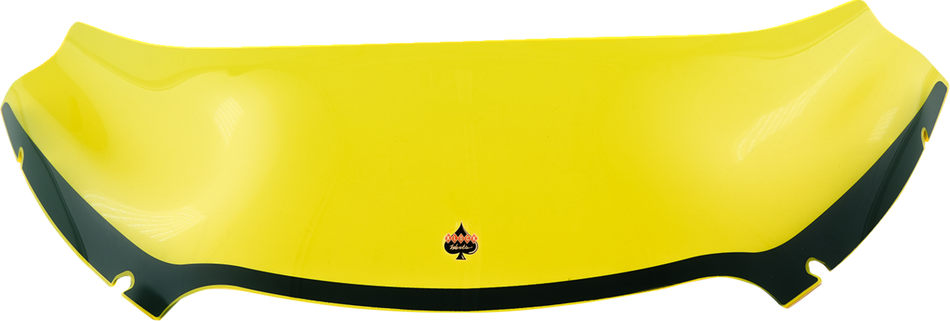 KLOCK WERKS Kolor Flare™ Windshield - 6" - Yellow Ice - FLTR KWW-01-0629