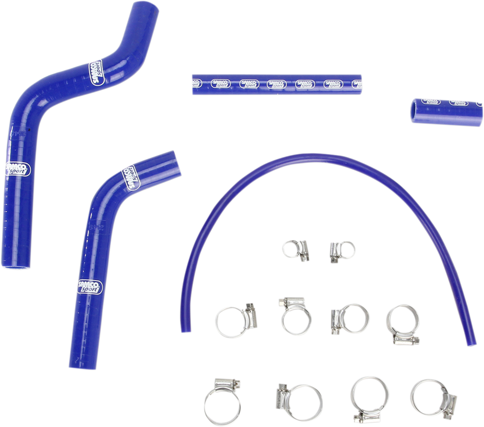 MOOSE RACING Race Fit Radiator Hose Kit - Blue - Yamaha MBU-YAM-30-BL