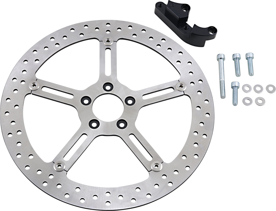 ARLEN NESS Big Brake Rotor - 15" - Front Right - Harley-Davidson 02-967