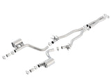 Borla 2015 Dodge Challenger Hellcat 6.2L V8 ATAK Catback Exhaust No Tips Factory Valance 140646