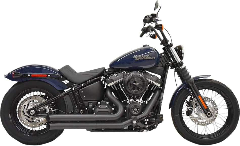 BASSANI XHAUST Pro Street Exhaust - Black 1S35DB