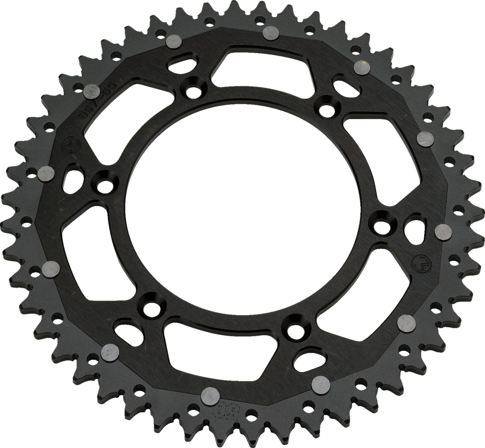 MOOSE RACING Dual Sprocket - Black - 49 Tooth 1210-210-49-10X