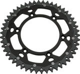 MOOSE RACING Dual Sprocket - Black - 49 Tooth 1210-460-49-10X