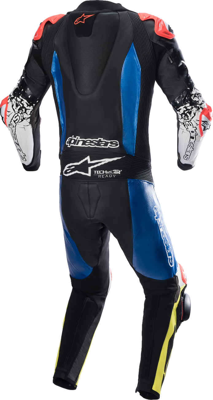 ALPINESTARS GP Tech Suit v4 - Black/Blue/Yellow Fluorescent - US 44 / EU 54 3156822-1075-54