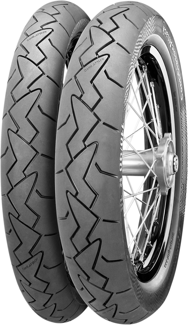 Neumático CONTINENTAL - ClassicAttack - Trasero - 120/90R18 - 65V 2443020000 
