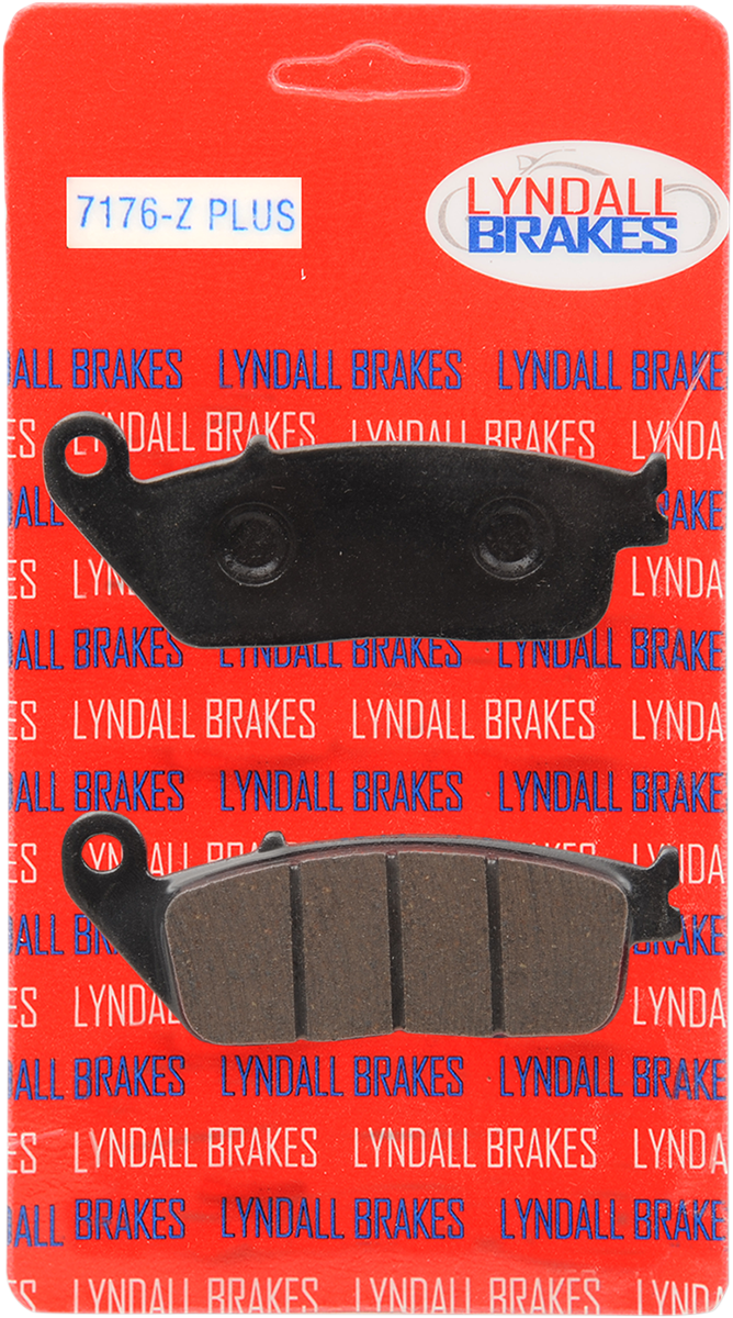 LYNDALL RACING BRAKES LLC Z-Plus Bremsbeläge – Hinten – Victory 08-17 7176-Z+