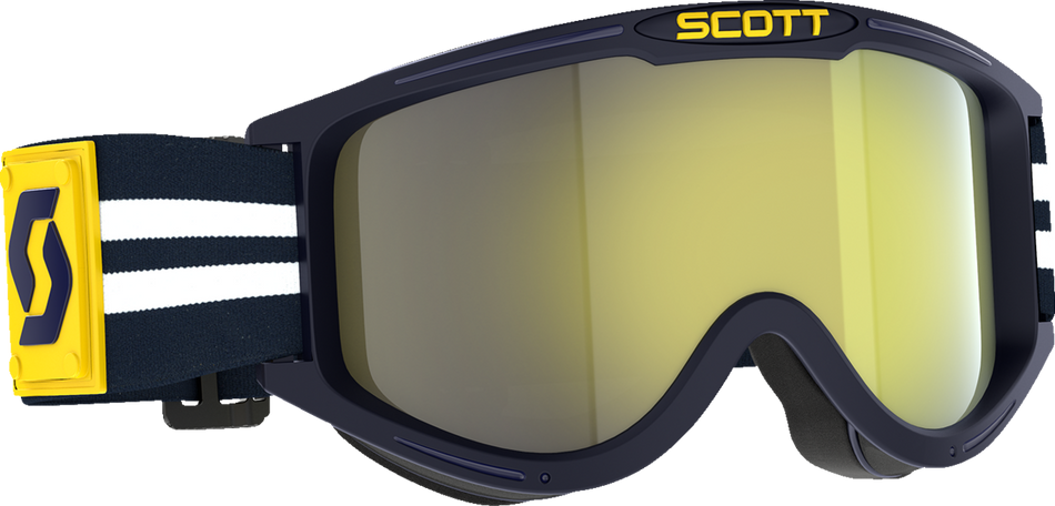 SCOTT 89X Era Goggles - Blue/White - Yellow Chrome 411703-1006179