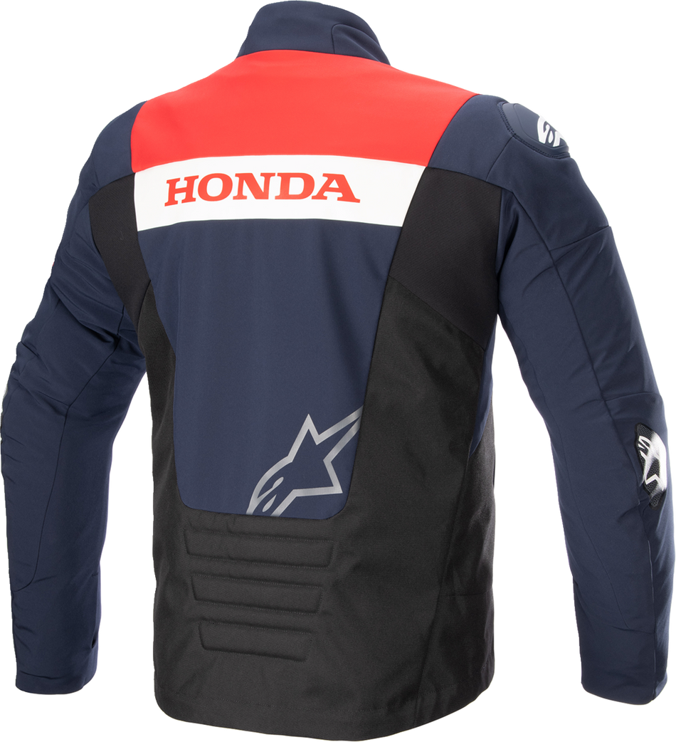 ALPINESTARS Honda SMX Waterproof Jacket - Blue/Black/Red - Small 3206223-7163-S