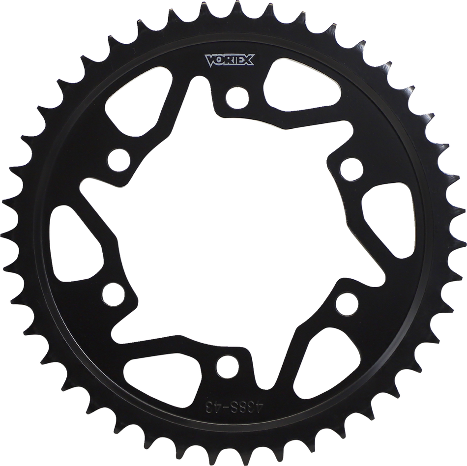 VORTEX Steel Rear Sprocket - 43 Tooth - Kawasaki 438S-43