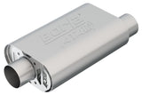 Borla CrateMuffler SBC Hot 350/383 3 inch Offset/Center 14in x 4.35in x 9in Oval Muffler 400844
