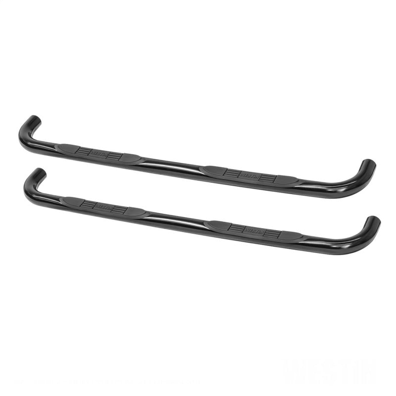 Westin 1999-2013 Chevy Silverado 1500 Crew Cab E-Series 3 Nerf Step Bars - Black 23-1955