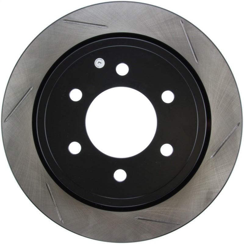 StopTech 12-19 Ford F-150 (w/Manual Parking Brake) Slotted Sport Brake Rotor 126.65135SL