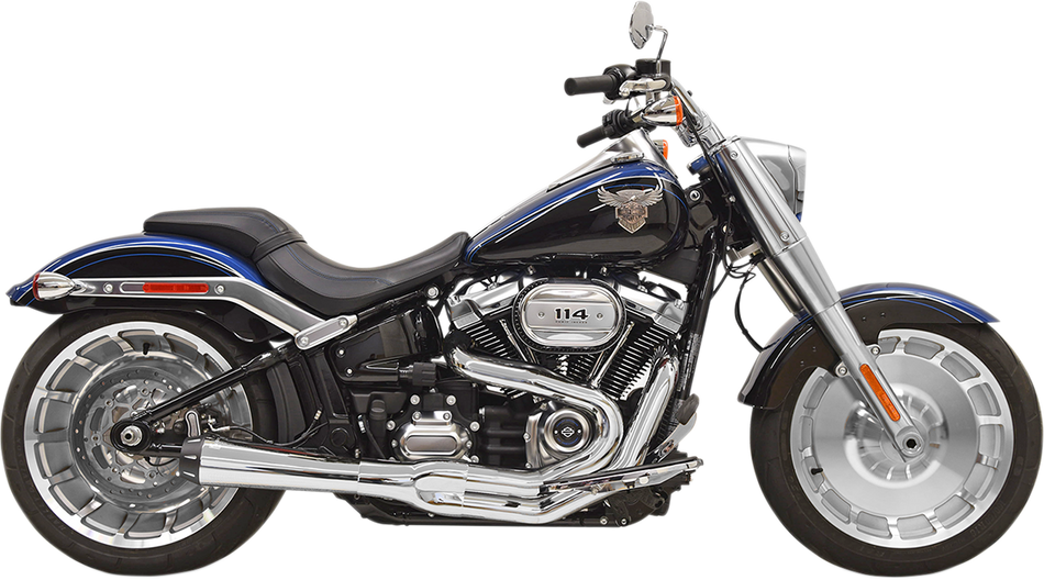 BASSANI XHAUST 2:1 Exhaust - Chrome 1S62R