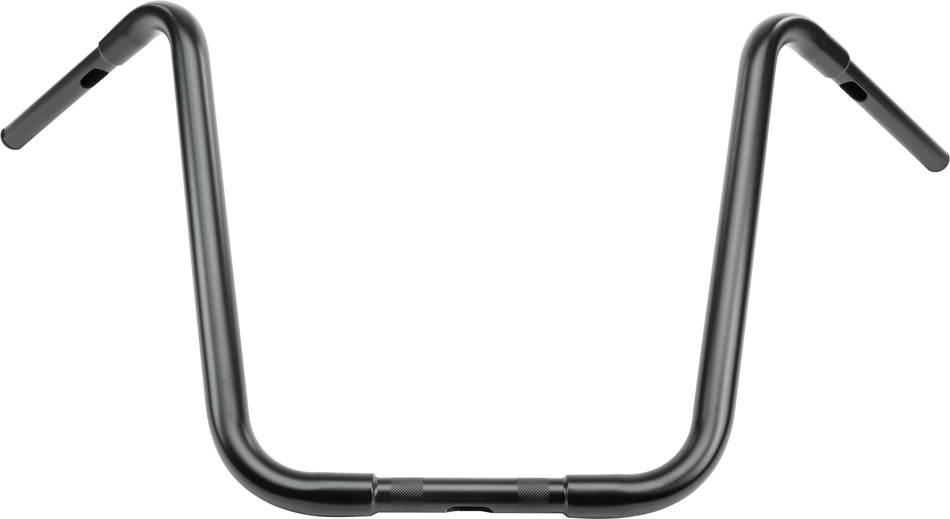 HARDDRIVE 18" Satin Black Ape Hangers 1" Thru Clamp -Tbw 96785