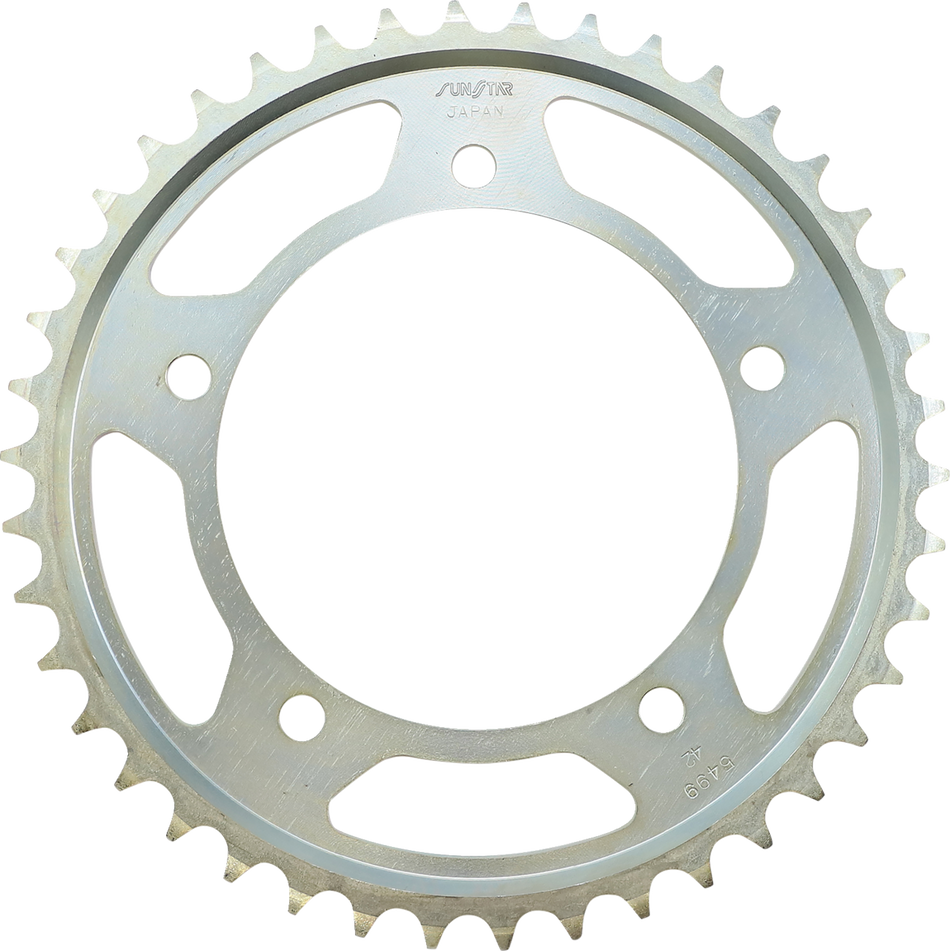 SUNSTAR SPROCKETS Rear Sprocket - 42 Tooth - Suzuki 2-549942