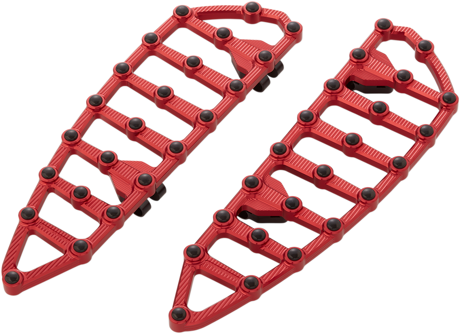 ARLEN NESS MX Driver Floorboards - Red 06-893