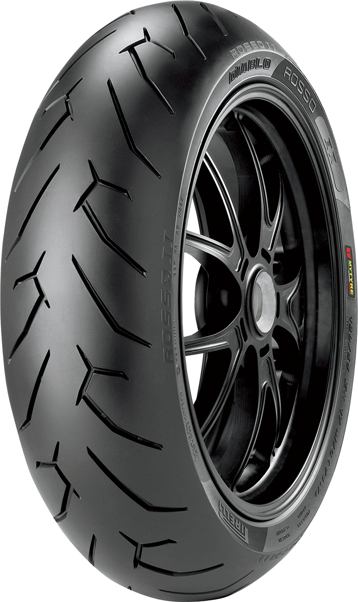 PIRELLI Tire - Diablo Rosso II - Rear - 190/50ZR17 - (73W) 2068600