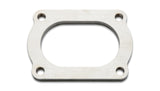 Vibrant T304 SS 4 Bolt Flange for 3in O.D. Oval tubing 13175S