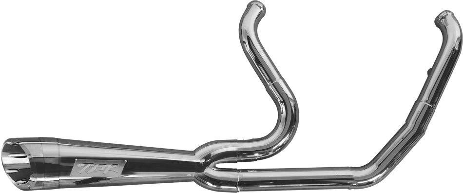 TBR Comp S 2in1 Exhaust Touring M8 Polished W/Turnout 005-4870199-P