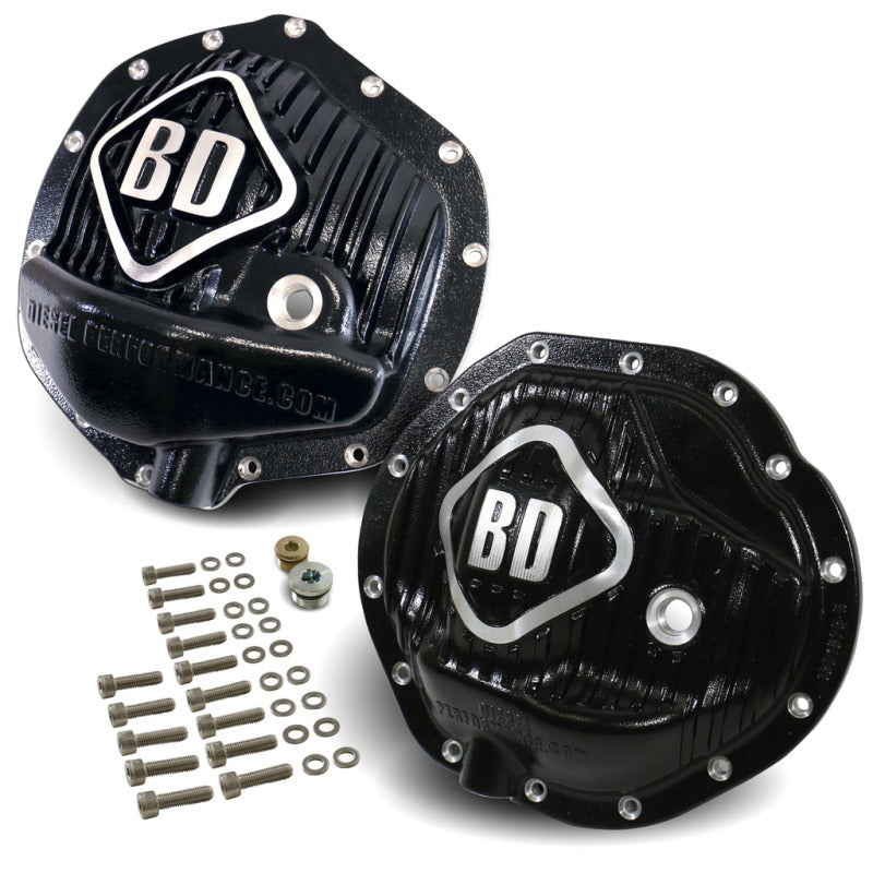 BD Diesel Differential Cover Pack Front & Rear - 03-13 Dodge 2500 /03-12 3500 1061827