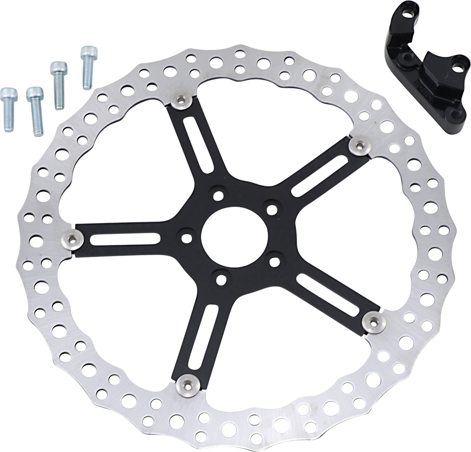 ARLEN NESS Jagged Brake Rotor - 15" - FXLR/FXBB - Left 02-996