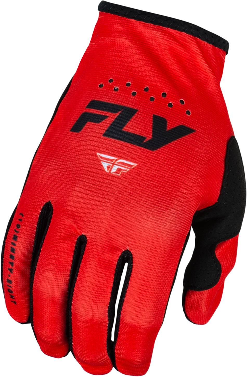 FLY RACING Youth Lite Gloves Red/Black Yl 377-712YL