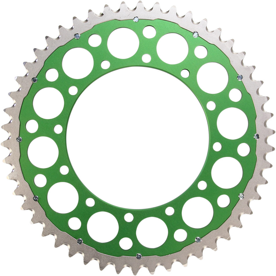 RENTHAL Twinring™ Rear Sprocket - 50 Tooth - Green 112052050GPGN