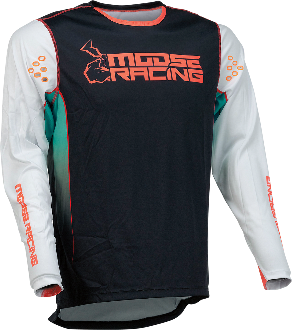 MOOSE RACING Agroid Jersey - Blaugrün/Schwarz - XL 2910-6997 