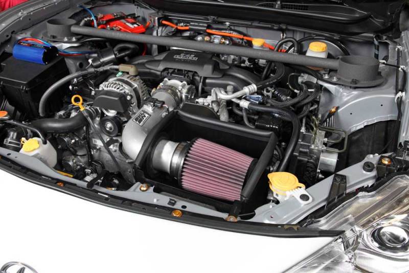 K&N 13 Subaru BRZ 2.0L / 13 Scion FR-S 2.0L Silver 69 Series Typhoon Intake 69-8619TS