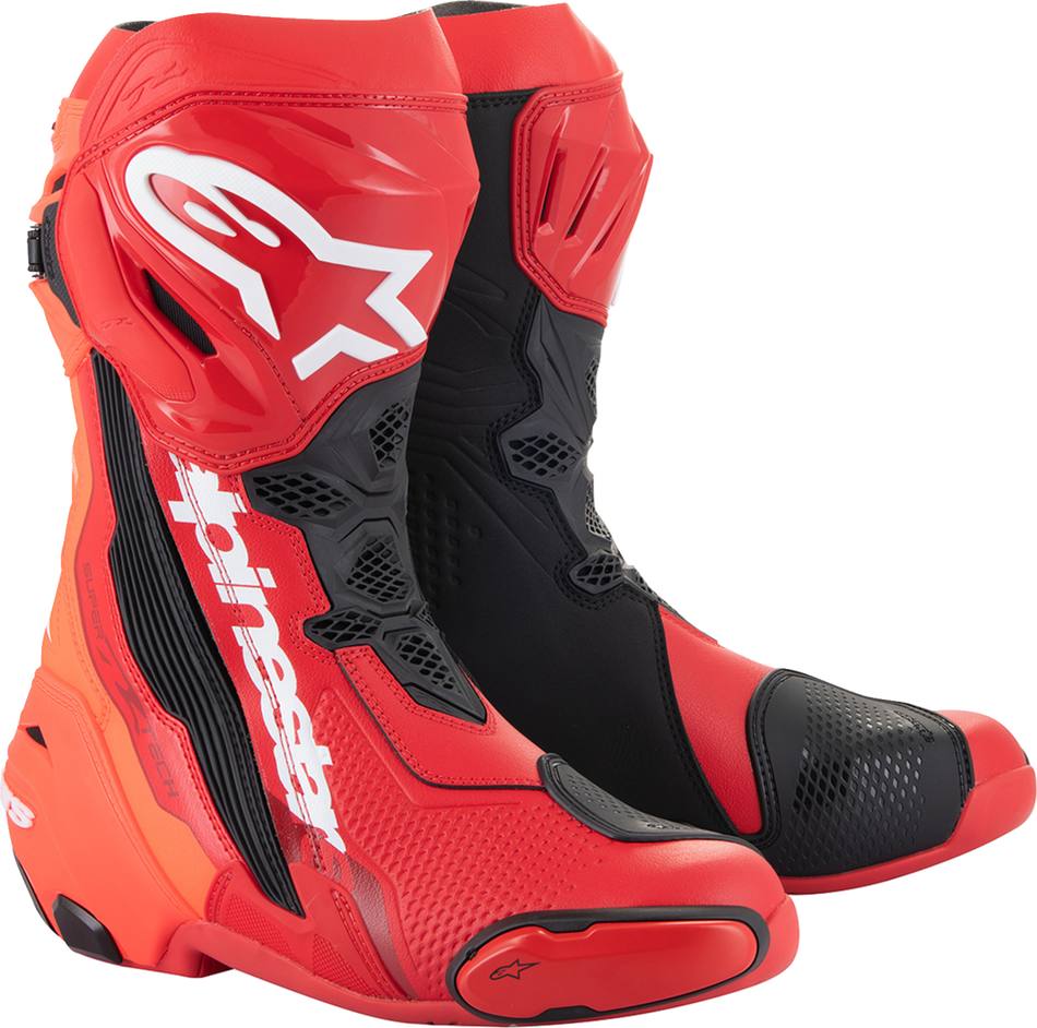 ALPINESTARS Supertech R Stiefel - Rot - US 9,5 / EU 44 2220021-3029-44