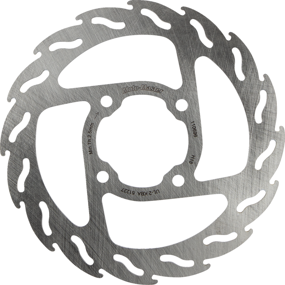 MOTO-MASTER Brake Rotor - Rear - Flame 110696-PU