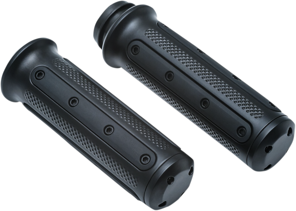 KURYAKYN Grips - Heavy Industries - TBW - Black 6123