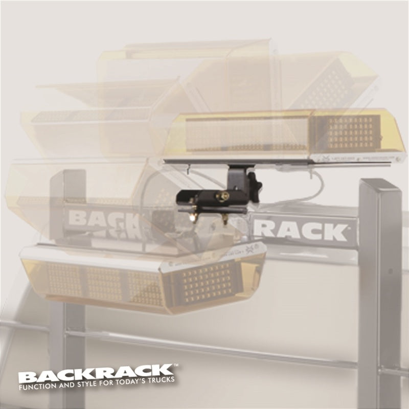 BackRack Light Bracket 16in x 7in Base Center Mount Folding 91002RECF