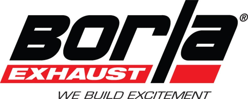 Borla 12-16 Jeep Wrangler 3.6AT/MT 4WD 2+4DR S/ SQ /RL/AC SR 2.5in, 2in Tip 3.5 sqx8 Black Chrome 11834BC