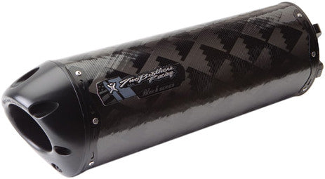 TBR M-2 Black Series Slip-On Exhaust (Carbon Fiber) 005-3660407V-B