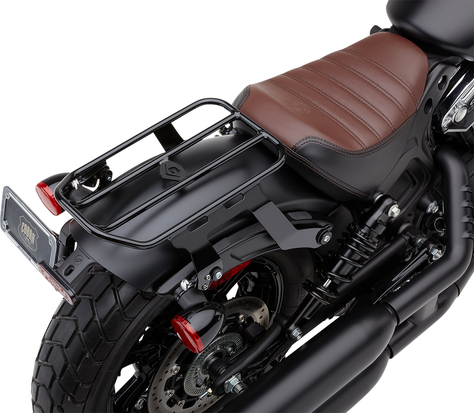 Portaequipajes COBRA Solo - Negro - Bobber 502-2515B 