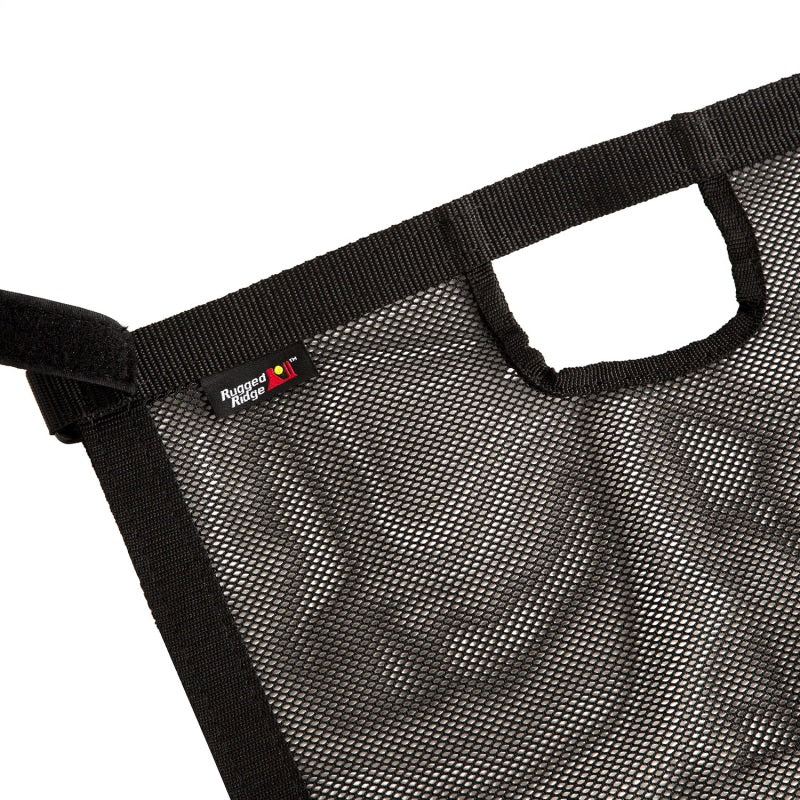Rugged Ridge Eclipse Sun Shade Black Front 18-20 Jeep Wrangler JLU/JT 13579.72