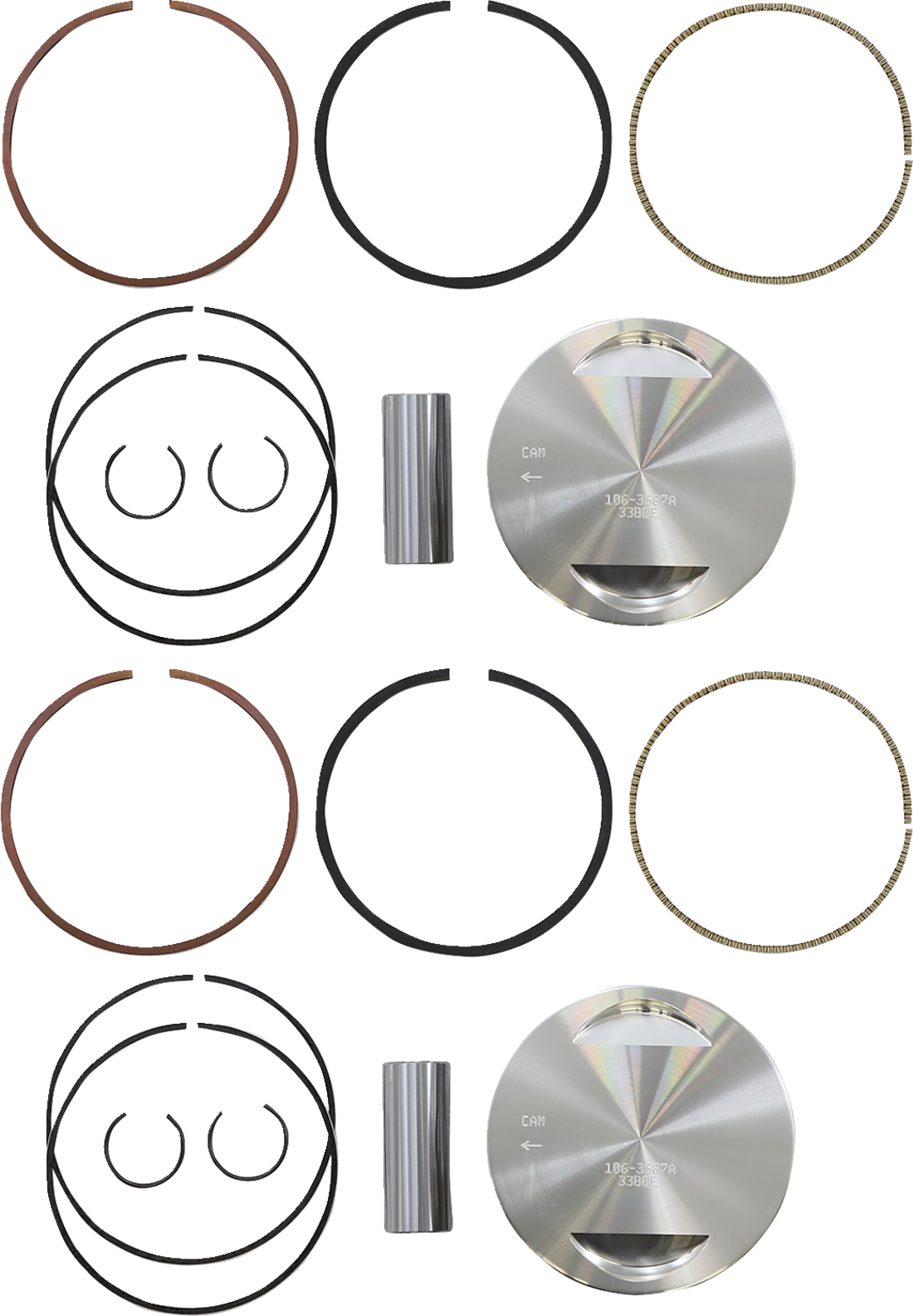 S&amp;S CYCLE Kolbensatz 106-3690