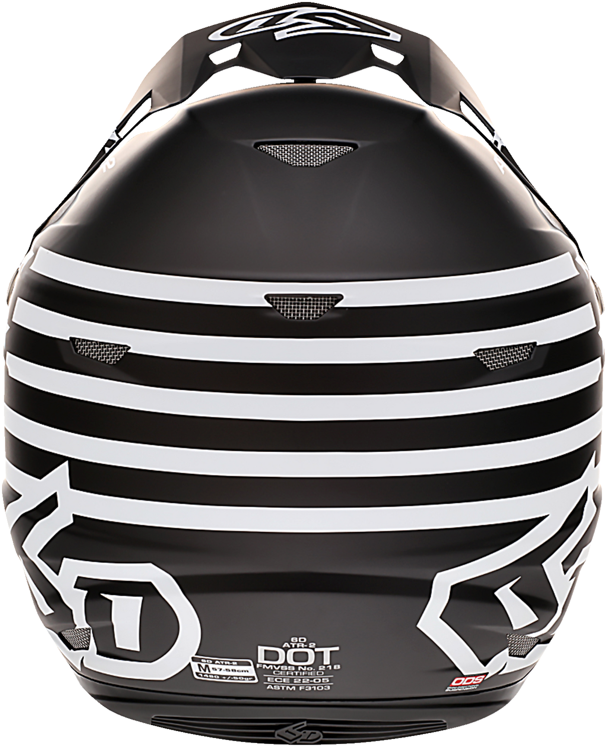 6D ATR-2 Helmet - Tactical - Black - XL 12-3008