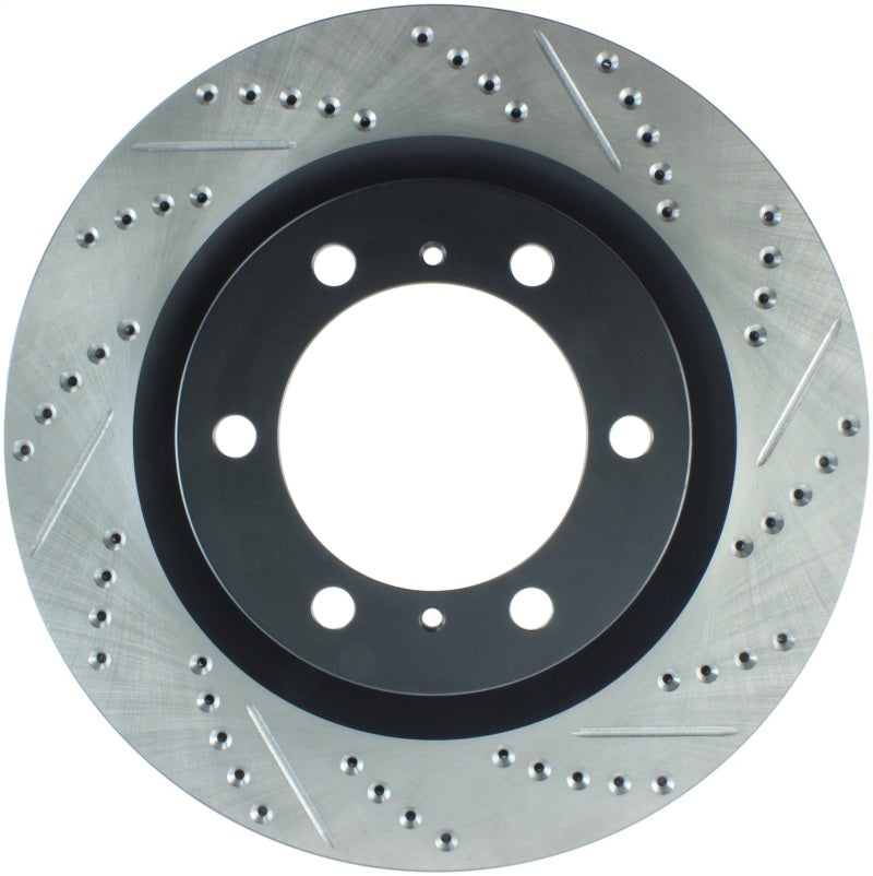 StopTech Slotted & Drilled Sport Brake Rotor 127.44174L