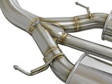 aFe Takeda 3in 304 SS Cat-Back Exhaust w/ Tri-Polished Tips 17-18 Honda Civic Type R L4 2.0L (t) 49-36623-P