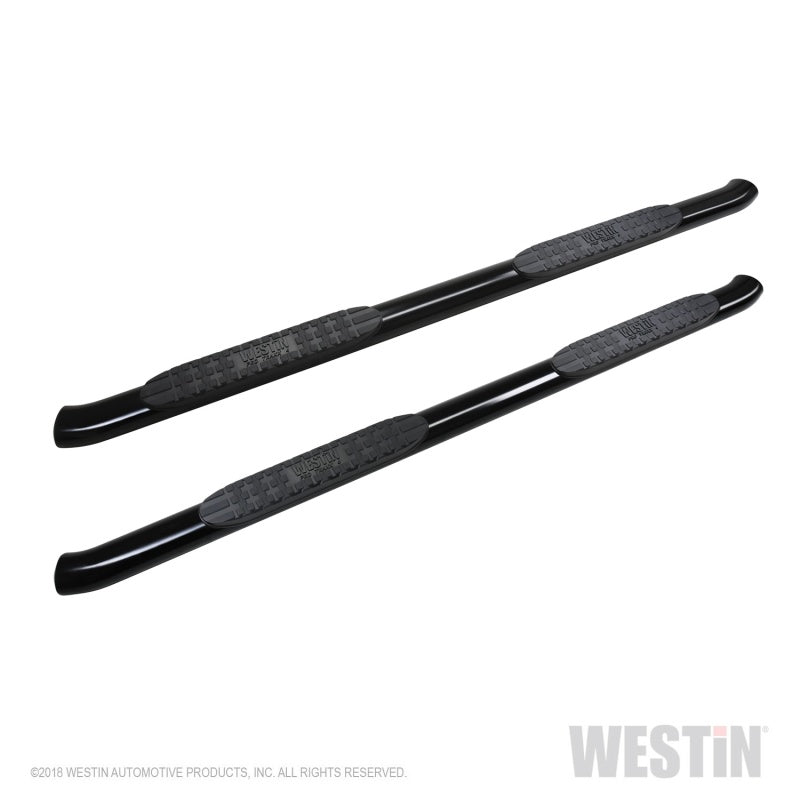 Westin 2019 Chevrolet Silverado/Sierra 1500 Crew Cab Non LD PRO TRAXX 4 Oval Nerf Step Bars - Black 21-24135