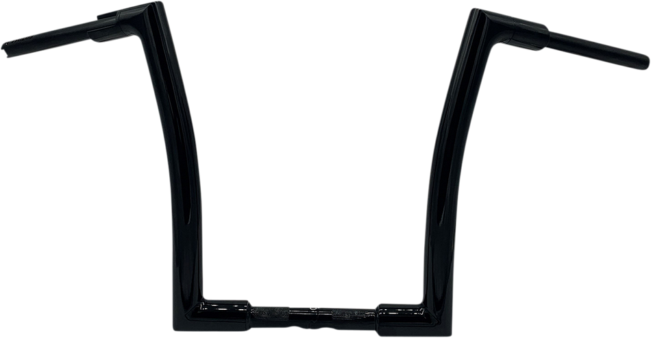 FAT BAGGERS INC. Handlebar - Flat Top - 14" - Black 607014-B