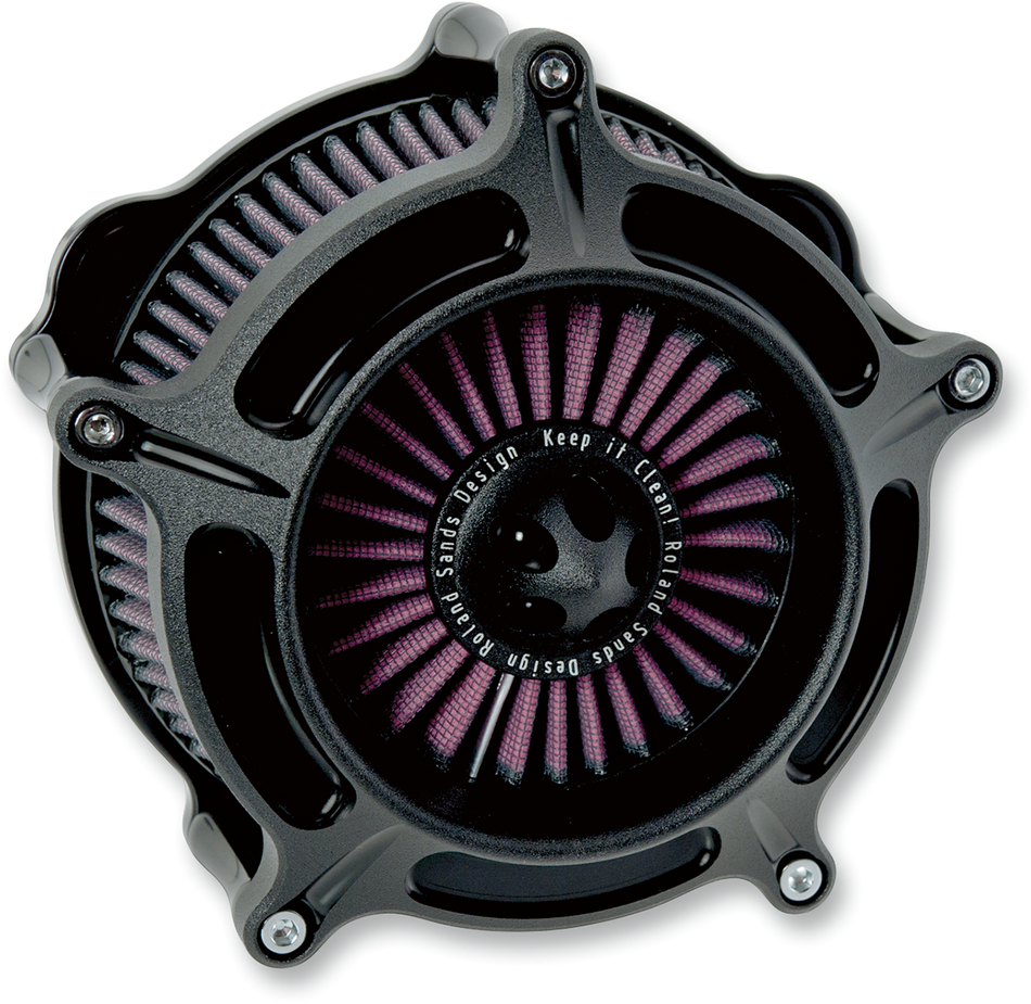 RSD Turbine Air Cleaner - Black Ops - CV 0206-2037-SMB