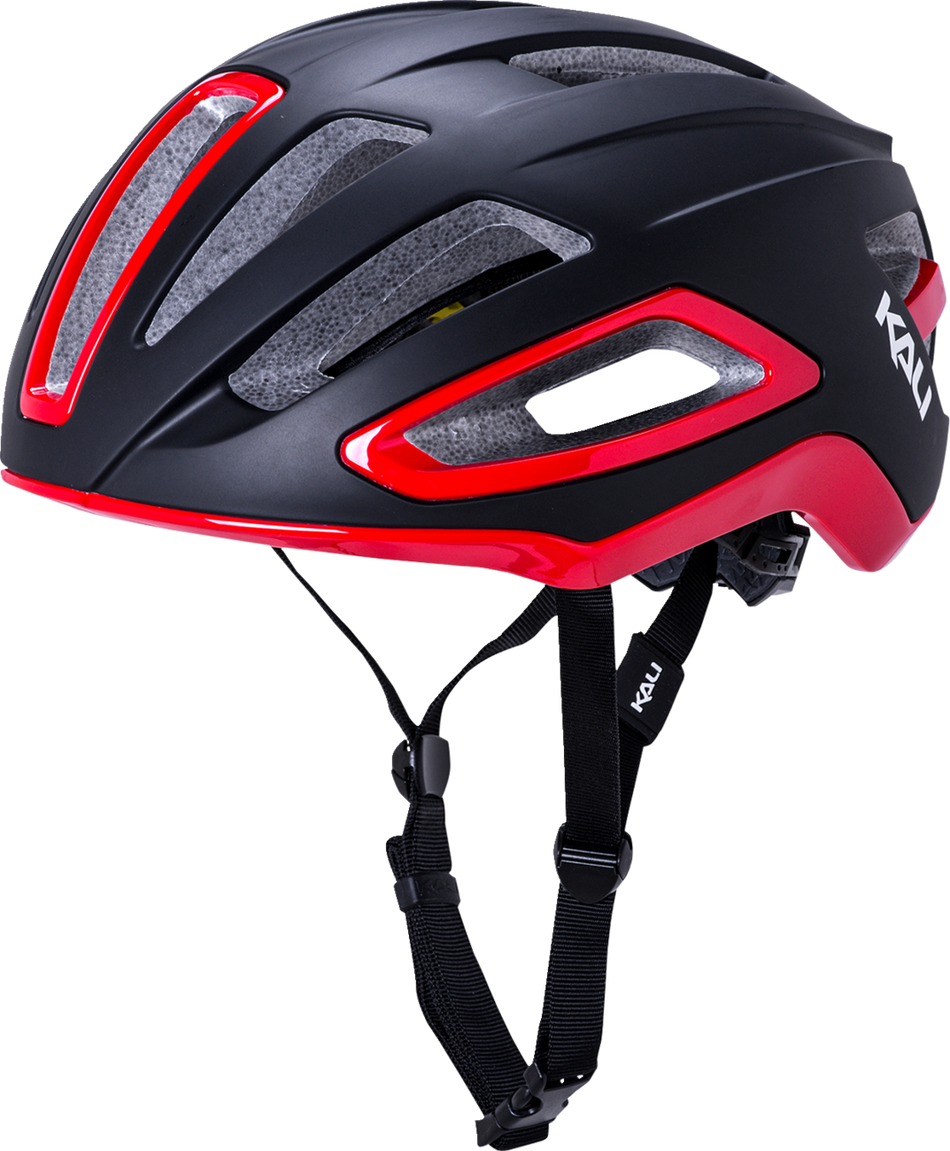 KALI Uno Helmet - Matte Black/Red - S/M 0240921126